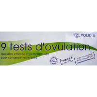 Polidis Test d'Ovulation - Boîte de 9 Tests