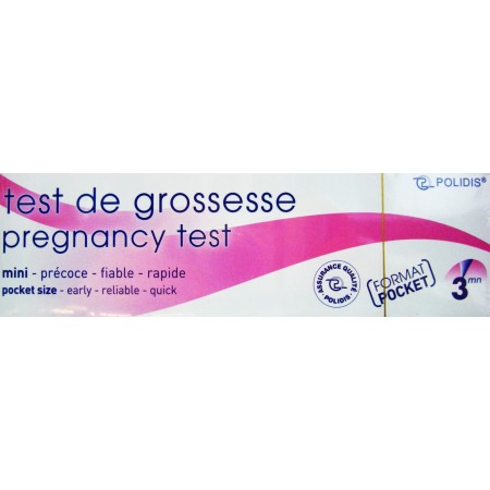 Polidis Test de Grossesse - Fiable, Précoce et Rapide