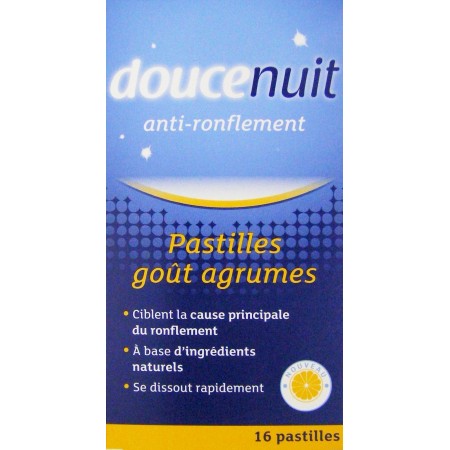 Douce Nuit Pastilles - Anti-Ronflement Double Action