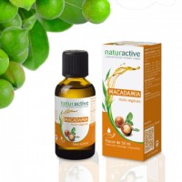 Naturactive Huile Végétale de Macadamia Bio - Huile Anti-Oxydante