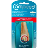 Compeed Pansements Ampoules Spécial Orteils - Contre les Ampoules aux Orteils