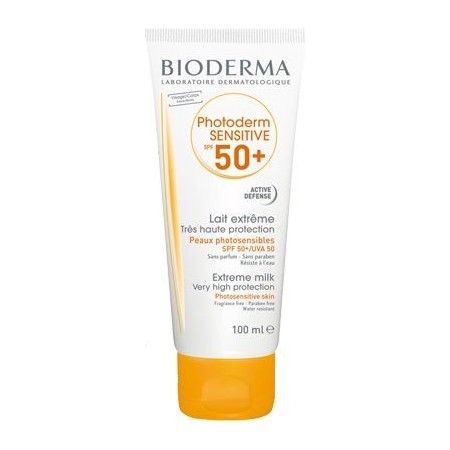 Bioderma Photoderm Sensitive SPF50+ - Lait Extrême