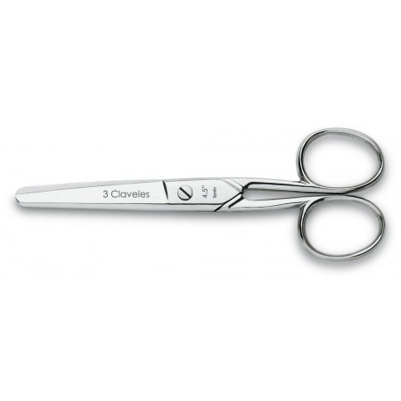 3 Claveles Ciseaux Bout Rond 11 cm - Ciseaux Multi-Usages