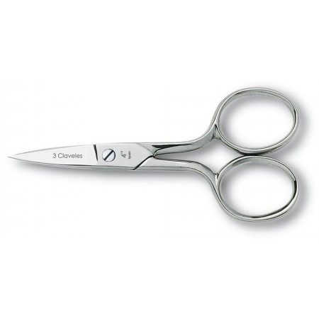 3 Claveles Ciseaux Ongles Courbe 10 cm - Soin des Ongles