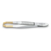 3 Claveles Pince à Epiler Crabe 8 cm - Pour Epiler les Sourcils