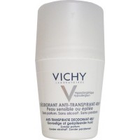 Vichy Déodorant Ani-Transpirant 48H Peau Sensible Roll-On - Efficacité et Douceur