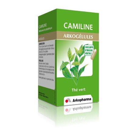 Arkogélules Camiline (Thé Vert) - Contre la Surcharge Pondérale 150 Gélules