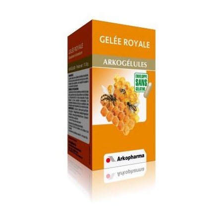 Arkogélules Gelée Royale 150 Gélules - Pour Lutter Contre la Fatigue