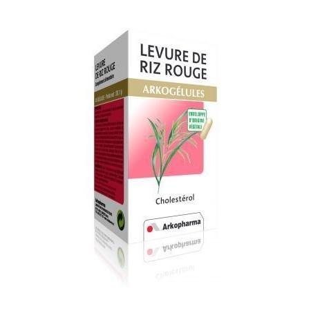ArkoGélules Levure de Riz Rouge 45 Gélules - Contre l'Excès de Cholestérol