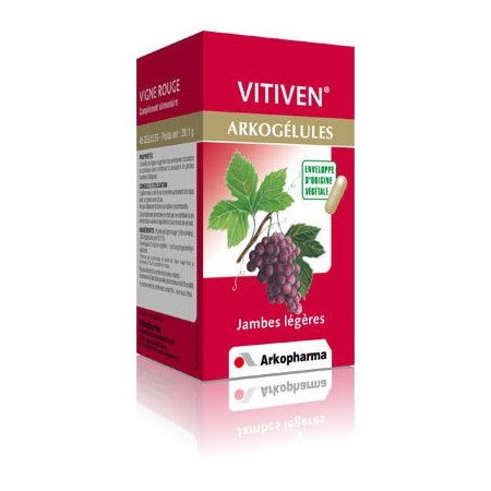 ArkoGélules Vitiven 150 Gélules - Contre les Jambes Lourdes