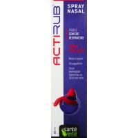 Santé Verte ActiRub Spray Nasal - Triple Efficacité