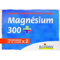 Boiron Magnésium 300 Cure de 2x20 Jours - Contre Stress et Fatigue