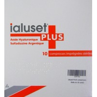 Ialuset Plus Compresses 10x10 - Acide Hyaluronique