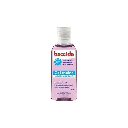 Baccide Gel Mains 30 ml - Parfum Amande Douce