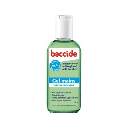 Baccide Gel Mains 30 ml - Parfum Fraîcheur