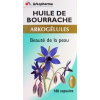 Arkogélules Huile de Bourrache 180 Capsules - Pour Hydrater la Peau
