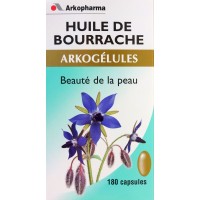 Arkogélules Huile de Bourrache 60 Capsules - Pour Hydrater la Peau