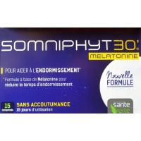 Santé Verte SomniPhyt 30' 15 Comprimés - Pour Aider à S'Endormir