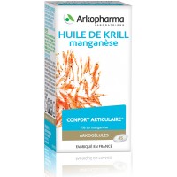 Arkogélules Huile de Krill 45 Gélules - Oméga 3 et Manganèse