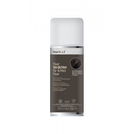 Volluma Hairfor2 Densificateur Capillaire en Spray - Brun Noir 100ml