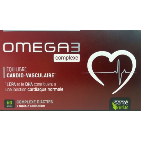 Santé Verte Omega 3 Complexe - Equilibre Cardio-Vasculaire