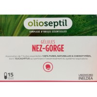 Olioseptil Nez-Gorge - Participe à l'Assainissement du Système Respiratoire