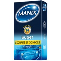 Manix Super Boîte de 14 Préservatifs - Sécurité et Confort