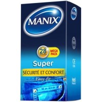 Manix Super Boîte de 28 Préservatifs - Sécurité et Confort