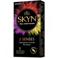 Manix Skyn 5 Senses 5 Préservatifs - Pour Exciter les 5 Sens