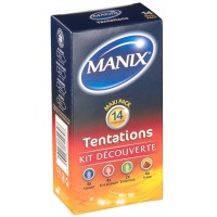 Manix Tentations Kit Découverte - 14 Préservatifs Panachés
