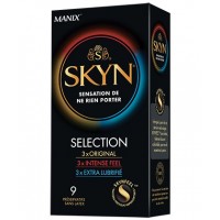 Manix Skyn Sélection - 9 Préservatifs Panachés