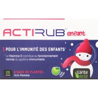 Santé Verte Actirub Sachets Enfant - Goût Pomme