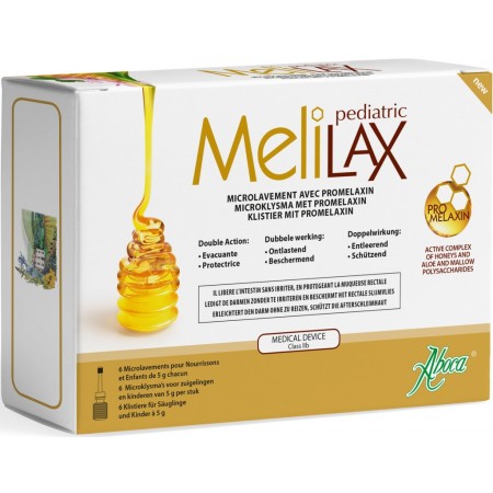 Aboca Melilax Pediatric - Contre la Constipation