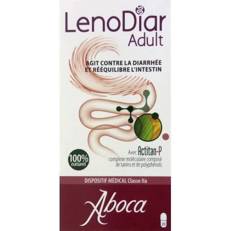 Aboca LenoDiar - Agit Contre la Diarrhée et Rééquilibre l'Intestin