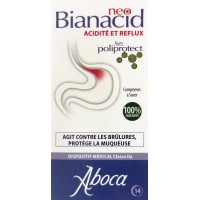 Aboca NeoBianacid 14 Comprimés - Contre le Reflux et l'Acidité