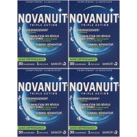 Novanuit Sommeil Triple Action Pack de 4 - Pour un Sommeil de Qualité
