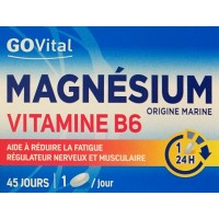 Govital Magnésium Vitamine B6 - Pour Lutter Contre la Fatigue