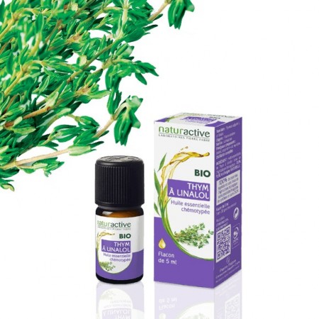 Naturactive Huile Essentielle de Basilic Français Bio