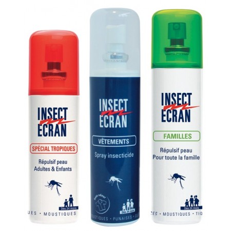 Insect Ecran Pack Protection Totale - Pour Toute la Famille