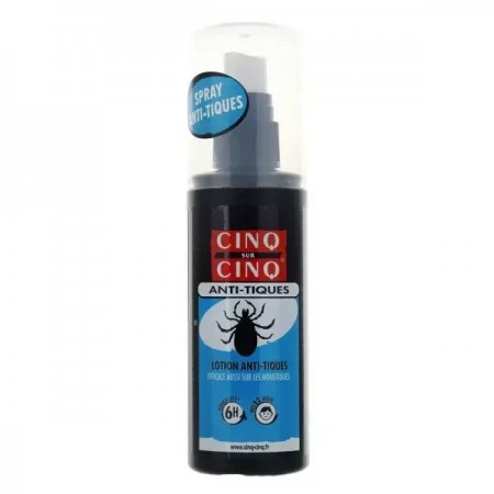 Cinq sur Cinq Anti-Tiques - Lotion 100 ml