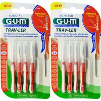 GUM Trav-Ler 1314 - Pack de 2