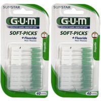 GUM Soft-Picks 632 - Pack de 2