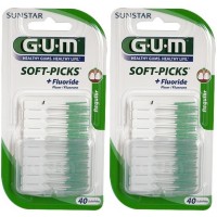 GUM Soft-Picks - Brossettes Interdentaires 632 Moyennes