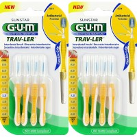 GUM Trav-Ler 1514 - Brossettes Interdentaires Coniques 1,3 mm