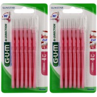 GUM Bi-Direction - Brossettes Interdentaires 2614 Coniques 1,2 mm