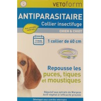 Vetoform Antiparasitaire Naturel - Collier pour Chiens et Chiots