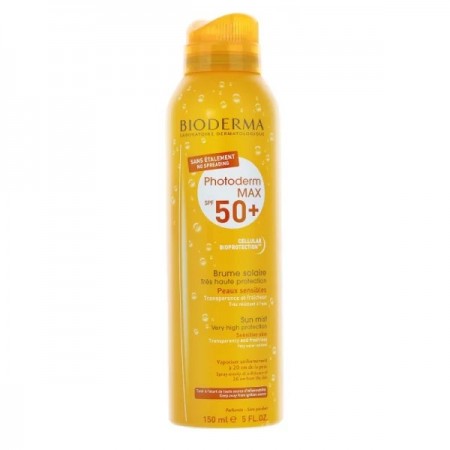 Bioderma Photoderm Max SPF 50+ Brume Solaire 150 ml - Peaux Sensibles