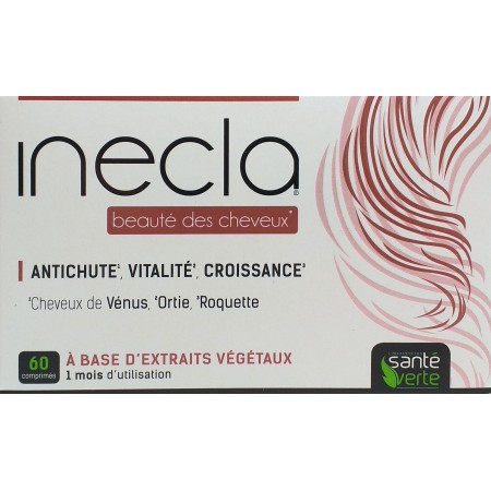 Santé Verte Inecla Beauté des Cheveux - 60 Comprimés
