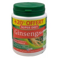 Super Diet Ginseng Bio 180 Gélules - Tonus et Energie