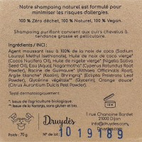 Druydès Shampooing Solide - Cheveux Gras